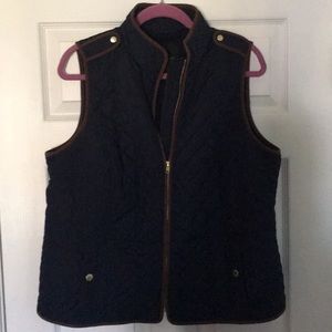 Talbots quilted vest.